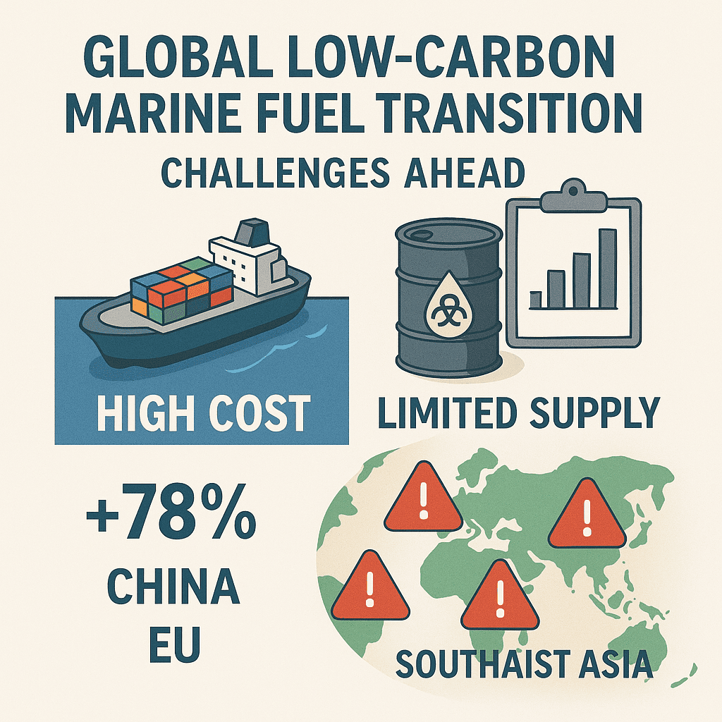 The global low-carbon marine fuels market 