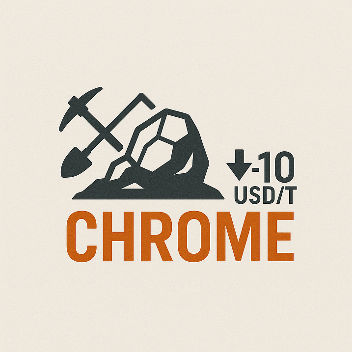Price Movements of Chrome Ore and Ferro Chrome Today